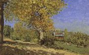 Alfred Sisley Landscape at Louveciennes France oil painting artist
